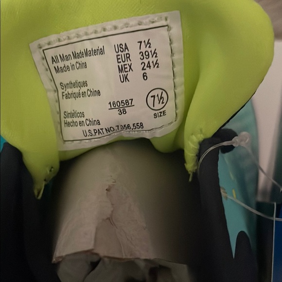 Champion Aqua and Black Running Shoes - Picture 3 of 5